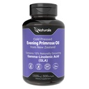 Naturalis Evening Primrose Oil (Cold Pressed) | 100% naturale dalla Nuova Zelanda | Non OGM, Soy & Gluten Free, Zero Filler | 300 Mini-Softgels