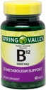 Spring Valley - Vitamina B-12 1000 mcg, Timed Release, 60 compresse