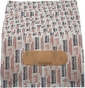 Assemblaggi flessibili in tessuto 200 Pack, strisce di fasciatura confortevoli traspirante 1" x 3" per il primo soccorso, cura e protezione dei tessuti