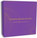Cannabaquin Max Relax Pill - Supplement Complex 100% Formula Botanica per il Relax, Memoria, Clarity, Supporto Stress, Made in the USA with Natural Products from Our Own Fields