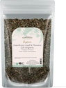 Foglie e fiori di biancospino organico di Starwest - erba di foglia secca per il tè, supporto benessere naturale per le donne e gli uomini, taglio e setacciato, Kosher certificato, non-GMO - 4 once Pouch