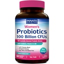 Probiotici vitalità innata per le donne, 100 miliardi di CFU 18 Strains, Prebiotici e Probiotici, con Mirtillo, Vitamina C & B6 P5P, Salute vaginale e digestiva, Non refrigerata, 60 Caps