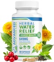 Pillole d'acqua diuretiche per la conservazione dell'acqua, Bloating, Gambe di gonfio, Piedi - Supplemento di Estratto di dadelion - Perdita di ritenzione idrica - Diuretici per le donne e gli uomini - 60 capsule