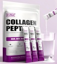 2X Boost Collagen Peptides polvere per capelli della pelle Giunti per unghie Salute, Polvere di collagene ad assorbimento ultra alto con tipo idrolizzato 1 & 3 + VC, supplementi di collagene non aromatizzati per le donne e gli uomini, 30 Servings