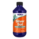 NOW Alimenti Integratori, Argento Sol 10 PPM con Argento Elementale e Acqua Deionizzata, Liquido, 8 once