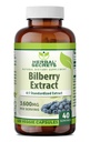 Estratto di mirtilli di erbe 300 Mg | 4:1 estratto (3600 mg equivalenti) | Capsule vegetali | Non OGM | Gluten-Free | Made in USA (120 conte)