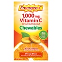 Emergen-C Chewable Vitamin C 1000mg, Con B Vitamine e Antiossidanti Tablet (40 conte, arancione Blast Flavor), Integratore alimentare