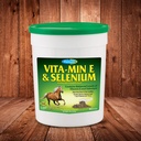 Farnam Vita-Min E & Selenium Antiossidante Supplemento per cavalli, supplemento di vitamina E di cavallo, salute del muscolo e condizione di picco, 3 lb, 96 giorni di alimentazione