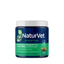 NaturVet Advanced Probiotics & Enzymes, PB6 Dog Soft Chews per aiutare gli stomach sensibili e problemi digestivi, Hickory Smoked Bacon Flavored Pet Supplement per i cani oltre 6 settimane, 120 Conte Jar