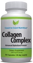 Pillole multi collagene – Integratori di collagene idrolizzati per le donne o gli uomini - Capsule multi collagene Peptidi per la pelle, le rughe, le unghie, i capelli e il supporto misto – Integratore proteico naturale - 90 capsule