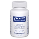 Pure Encapsulations Lutein & Zeaxanthin - Supporti Visione complessiva* - Mantiene il pigmento maculare e la salute degli occhi* - Supporto antiossidante* - Vegan-Friendly & Non-GMO - 60 capsule