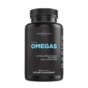 Livingood Daily Fish Oil Omega 3 Supplemento, EPA e Dha da Wild Caught Fish, Omega 3 acidi grassi per cuore, cervello e salute comune per uomini e donne, senza glutine, 30 giorni di alimentazione, 60 Softgels