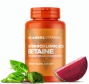 Mt. Vitamine di angelo - Betaina di acido cloridrico, Supporta la digestione sana e succhi gastrici (100 cloropo)