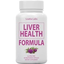 (2 Pack) Formula di salute del fegato, pulizia, disintossicazione, fluido, riparazione Fatty Liver Support, con carciofo, cardo del latte, dadelion, barbabietola, beberina, pura ricerca naturale Superstar, integratori vegan