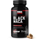 Force Factor Black Maca Root Vitality Supplemento per gli uomini con assorbimento superiore e potere, naturale Maca Negra Extract, Fondamenti Serie, 1000mg, 60 capsule