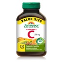 Jamieson Chewable Vitamin-C 500mg Value Supplement Pack(330 Count), Misto 3 Sapori