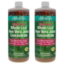 Aloe Life - Succo integrale Aloe Vera, Organico, Senza Glutine (Borsa di Ciliegio, 32 oz) | 2-Pack