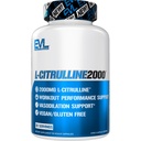 Evlution L-Citrulline2000 Nitric Oxide Supplemento per la nutrizione degli uomini ad alta resistenza L Citrullina Capsule per il recupero della resistenza muscolare e le pompe intenzionali - Booster di ossido nitrico basato sulle piante
