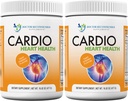 DOCTOR RECOMMENDED SUPPLEMENTO Cardio Heart Health Powder – L-Arginina Supplemento 5000mg & L-Citrulline 1000mg, Tart Cherry Flavor (Pacchetto di 2-16.82 oz / 33.64 oz)