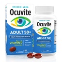 Bausch & Lomb Ocuvite Adulto 50+ Vitamina & Mineral Softgels 50 ea (Pacchetto di 12)