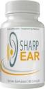 Auricolare acufene completa supplemento di sollievo dell'acufene, 60 capsule, miscela preminente per ridurre l'anellimento dell'orecchio e il supporto Optimal Hearing Funzione e Clarity