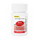 GeriCare Ferrous Sulfate Tablets 325mg, Elemental Iron 65 mg High Potency Iron Supplement | Integratore alimentare 200 Count. (Pacchetto di 1)