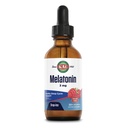 KAL Melatonin 3mg DropIns, Fast Acting Sleep Aid, Melatonin Gocce per calmare il rilassamento e il sostegno sano del ciclo di sonno, Natural Raspberry Flavor, 60 giorni di garanzia, Approx. 88 Serve, 3 fl oz