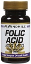 Tavole a base di acido folico 800 Mcg, 100 ct