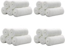 EatingBiting 20 Rolls 4 pollici x 4,92 Yards Rolled Gauze Stretch Bandage / Sterile di grado medico Sterile First Aid Wound Care Cotton Ply/Stretched Gauze Bandage Rolls with Medical Tape