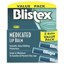 TheraTears Dry Eye Therapy Drops, 1.0 Fl Oz e Blistex Medicated Lip Balm, 0.15 Ounce, 3 Conte SPF 15 Protezione del Sole Balm Bundle