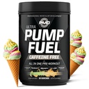 Pompa sportiva PMD Fuel Ultra Caffeine Free - Premium Pre Workout Powder & Muscle Pump, Maggiore messa a fuoco, Endurance & Recovery, Premium Creatine, Arginine & Beta Alanine - Rainbow Sherbet (30 Serve)