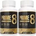 PRIME 8 100% autentico originale | Prime8 Formula Ufficiale (2 Pack) per 60 giorni