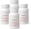 ProbIron naturale nutriente - Probiotico + Supplemento di ferro da donna potenziato con vitamina C e rame - Formula vegana per energia e benessere digestivo - 120 capsule