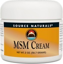 Fonte Naturals MSM Crema - Contiene vitamina E e Ginkgo - 2 oz