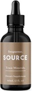 FREQUENSE - Minerali di Traccia Sorgente - Polvere minerale Fulvic per la salute di ossa, Assorbimento Nutriente, Supporto cutaneo, Salute e Elettroliti Gut - 60 ml