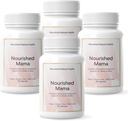 Nutrito Mama Prenatal Multi Vitamin - Vegan Multivitaminico per Preconcezione, Gravidanza, Postpartum e Supporto per l'allattamento - Iron-Free with Methylated Folate & High Dose Choline - 360 Capsule