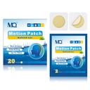 MQ 20ct Motion Sickness Patches, Colore della luce, Patch di Malattia del mare Non Drowsy & Impermeabile, Crociera di viaggio Essentials, Azione rapida & Long Lasting 72H