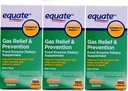 Equate Gas Bloating Rilievo e Prevenzione, Integratore alimentare dietetico, 300 Conte
