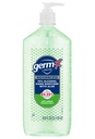 Germ-X Advanced Hand Sanitizer con Aloe e Vitamina E, Gel idratante non asciugante, Formula istantanea e No Rinse, Bottiglia della pompa, Back to School Supplies, 1 Liter