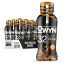 OWYN Solo ciò che ti serve Pro Elite Vegan Plant Based High Protein Keto Shake, No Nut Butter Cup, Zero Sugar, 32g Protein, Omega-3, Prebiotics, Superfoods Greens for Workout and Recovery, 0g Net Carbs