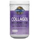 Giardino della vita Marine & Grass-Fed Collagen Peptides Polvere Supplemento (Tipo I, III) con Probiotici, BCAAs & Acido ialuronico per capelli radianti, Pelle & Unghie – Non aromatizzato, 20g per porzione, 12 Serve