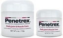 Penetrex Joint & Muscle Therapy Duo - Rilievo rilassante per schiena, collo, mani, piedi e nervi - Rub con Arnica, Vitamina B6 MSM & Boswellia - 2oz, 4oz