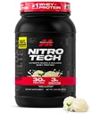Muscletech Whey Protein Powder (Vanilla Cream, 2.2 Pound) - Nitro-Tech Ultimate Muscle Building Formula con Whey Protein Isolate - 30g di Protein, 3g di Creatine & 6.8g di BCAA - Packaging May Vary