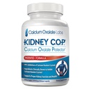 KIDNEY C.O.P. Calcium Oxalate Protector 120 capsule, supporto per reni brevettato per cristalli di ossalato di calcio, Stop Recurrence
