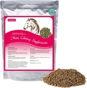 8.8 oz Cavallo Calmante Supplemento - Foglia di lampone naturale facilita l'ansia e Discomfort in Moody Mares, calma durante i cicli di calore - Adatto per Geldings troppo