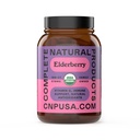 Prodotti naturali completi Elderberry Capsule 570mg, 100 Ct | Supporto Immune Plant-Based, Antioxidant-Rich, No Fillers, Made in USA
