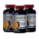 Vitamina b6 acido pantotenico - Anti soluzione di capelli grigi - Inversione di capelli grigi per gli uomini e le donne, supplemento di capelli per le donne, colore naturale dei capelli, supplemento di biotina per capelli, ha visto Pametto, 3 Bot 180 Caps