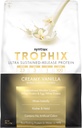 Sintrax Nutrition Trophix, Ultra Sustain-Release Protein Powder Blend, Crema Vanilla 5 lbs, Ver Vanilla Ben Specks