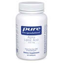 Acido lipoico alfa 600 mg - ALA Supplemento per il supporto del fegato, antiossidanti, salute del nervo, salute cardiovascolare e supporto del carboidrati - Acido lipoico alfa Premium - 60 capsule